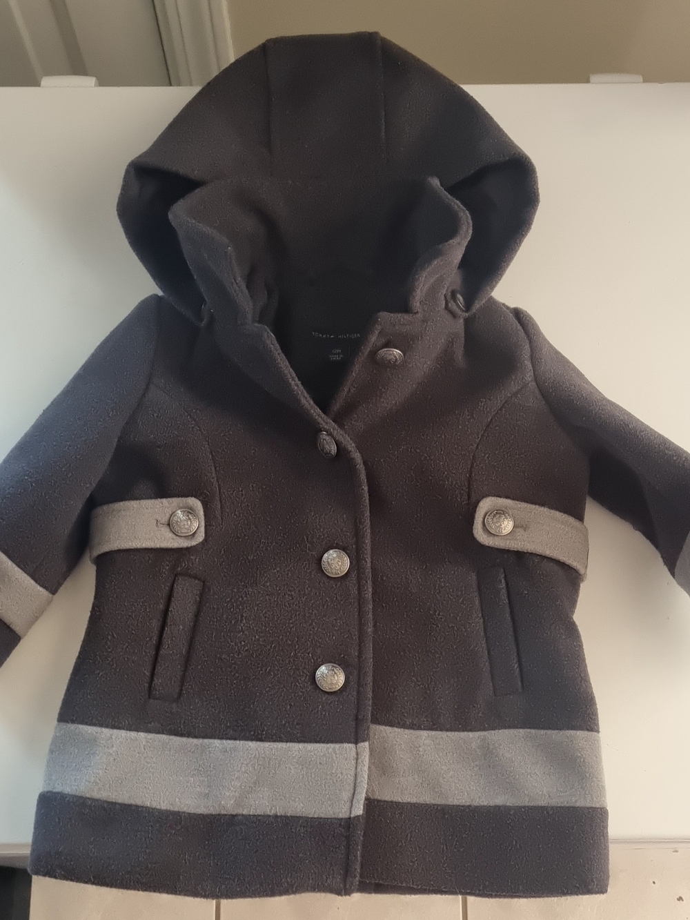 Tommy Hilfiger kids hooded winter coat